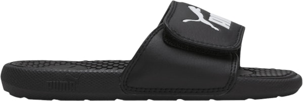 (Grade School) Puma Cool Cat 5 Slide Little Kid 'Black White' 371031-01 (Grade School) Puma Cool Cat 5 Slide Little Kid 'Black White' 371031-01