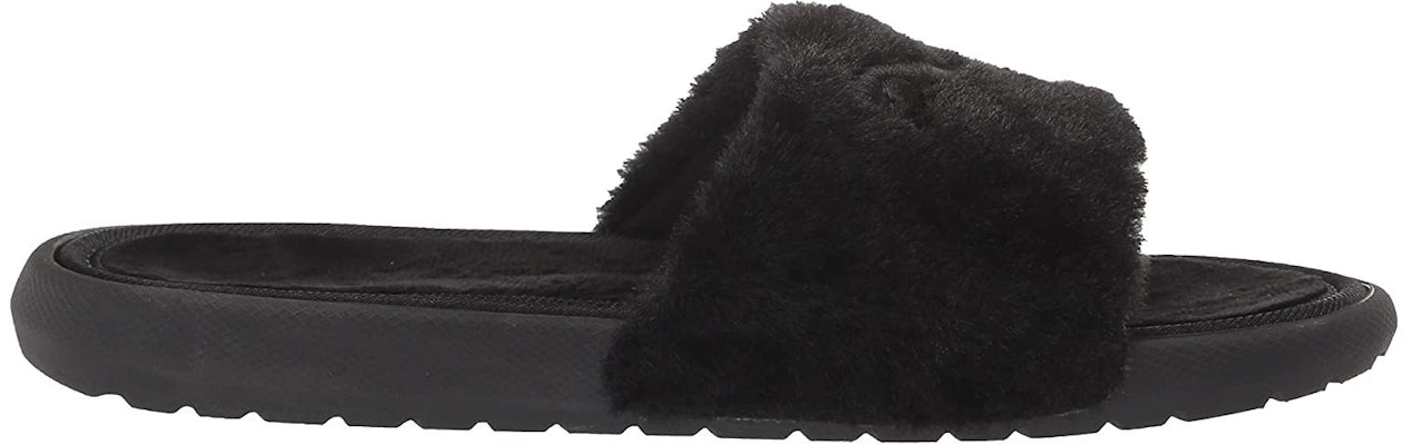 (Kanak-Kanak) Puma Cool Cat Sport Slide 'Fluffy - Hitam' 384273-01 Order (Kanak-Kanak) Puma Cool Cat Sport Slide 'Fluffy - Hitam' 384273-01
