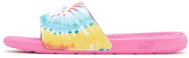 (Grade School) Puma Cool Cat Sport Slide 'Tie Dye - Phlox Pink' 380800-01 (Grade School) Puma Cool Cat Sport Slide 'Tie Dye - Phlox Pink' 380800-01