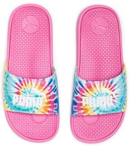 (大童款) Puma Cool Cat Sport Slide '扎染-紫粉色' 尺寸 380800-01 Lookbook (大童款) Puma Cool Cat Sport Slide '扎染-紫粉色' 尺寸 380800-01