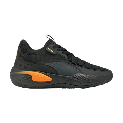 (GS) Puma Court Rider 2.0 Pop 'Black Orange Glow'