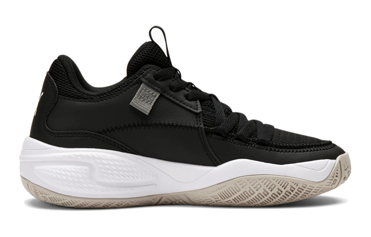 Order (Grade School) Puma Court Rider 'Black White' 194329-02