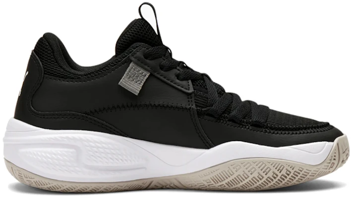 (Grade School) Puma Court Rider 'Black White' 194329-02 Order (Grade School) Puma Court Rider 'Black White' 194329-02
