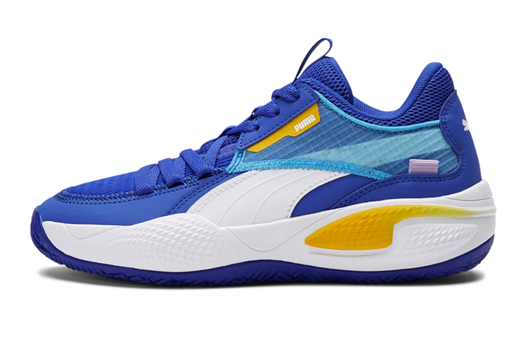 (GS) Puma Court Rider 'Dazzling Blue Saffron'