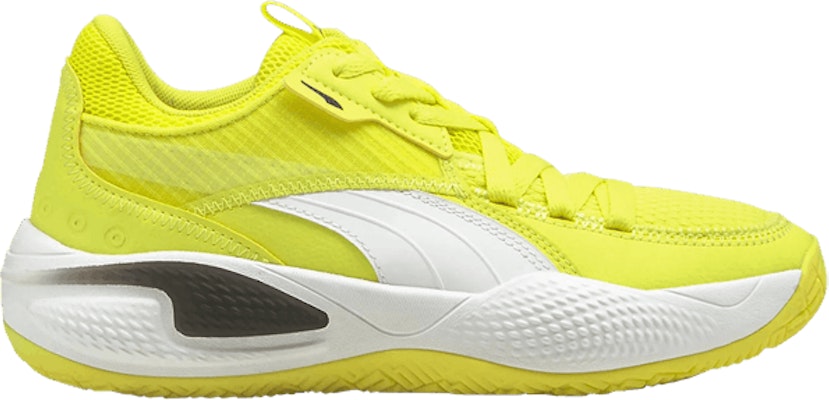 (Grade School) Puma Court Rider 'Yellow Glow White' 195635-06 Buy (Grade School) Puma Court Rider 'Yellow Glow White' 195635-06
