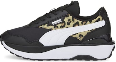 (Grade School) Puma Cruise Rider 'Summer Roar - Black Pale Khaki Leopard' 383159-03 (Grade School) Puma Cruise Rider 'Summer Roar - Black Pale Khaki Leopard' 383159-03