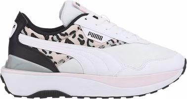 (Grade School) Puma Cruise Rider 'Summer Roar - White Chalk Pink Leopard' 383159-01 (Grade School) Puma Cruise Rider 'Summer Roar - White Chalk Pink Leopard' 383159-01