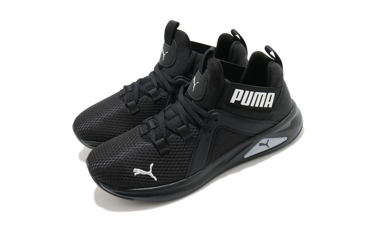Lookbook (Grade School) Puma Enzo 2 Radiant 'Black Silver' 194087-01