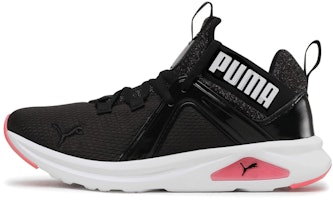 (Grade School) Puma Enzo 2 Sparkle 'Black Sun Kissed Coral' 194573-01 (Grade School) Puma Enzo 2 Sparkle 'Black Sun Kissed Coral' 194573-01