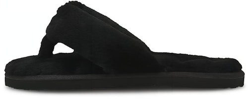 (Grade School) Puma Fluff Flip Slide 'Black Team Gold' 385350-01 (Grade School) Puma Fluff Flip Slide 'Black Team Gold' 385350-01