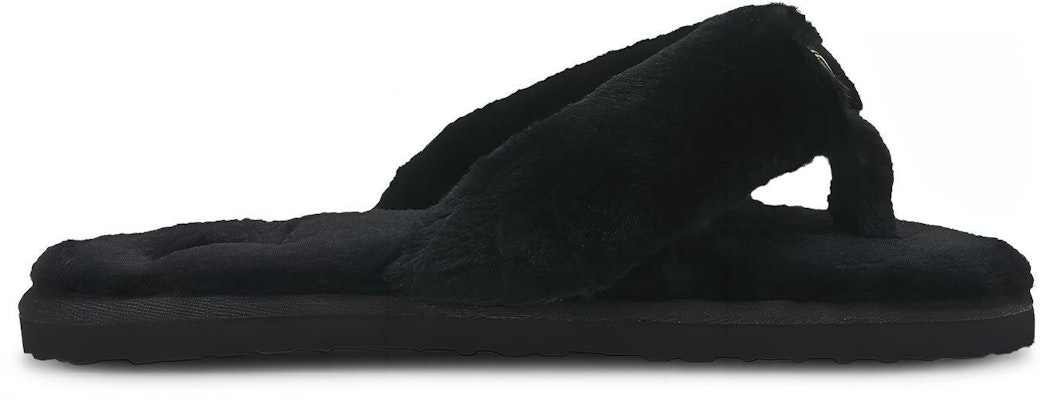 (Grade School) Puma Fluff Flip Slide 'Black Team Gold' 385350-01 Order (Grade School) Puma Fluff Flip Slide 'Black Team Gold' 385350-01