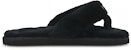 (Kanak-Kanak) Puma Fluff Flip Slide 'Hitam Emas Pasukan' 385350-01