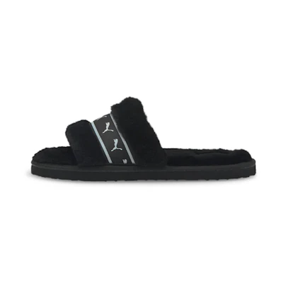 (GS) Puma Fluff Remix Slide 'Black White'
