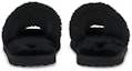Shop (Kanak-Kanak) Puma Fluff Remix Slide 'Hitam Putih' 385347-01