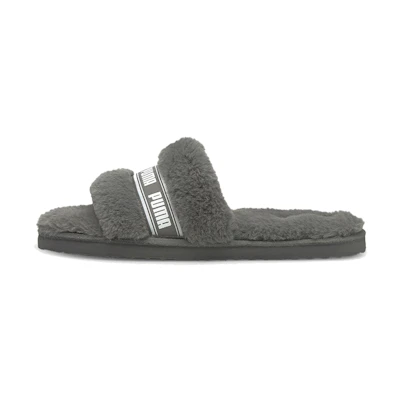 (GS) Puma Fluff Slide 'Charcoal Grey'