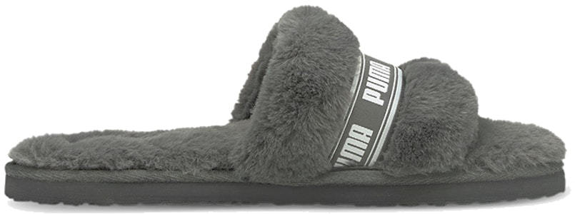 GS プーマ フラッフ スライド "チャコールグレー" 385343-02 Order GS プーマ フラッフ スライド "チャコールグレー" 385343-02