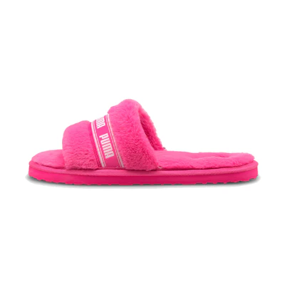 (GS) Puma Fluff Slide 'Fluo Pink'