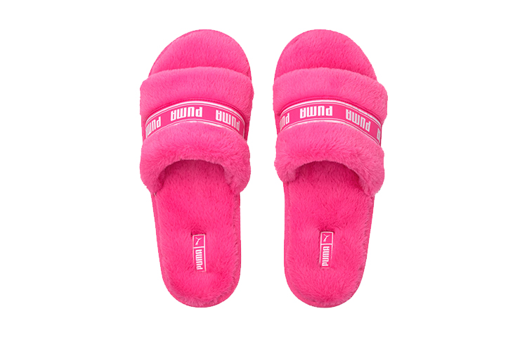 Shop Puma Fluff Slide ''Fluo Pink'' (Grade School) per Bambini. 385343-03