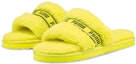 Lookbook (Gred Sekolah) Puma Fluff Slide 'Kuning Fluo' 385343-04