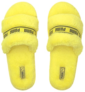 (Primaria) Puma Fluff Slide 'Amarillo Fluorescente' 385343-04 Shop (Primaria) Puma Fluff Slide 'Amarillo Fluorescente' 385343-04