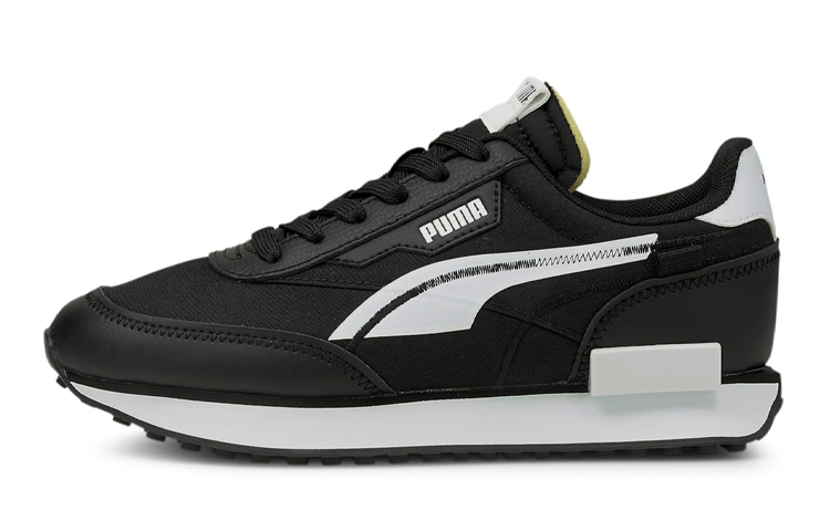 Buy (Grade School) Puma Future Rider ''Nero Bianco'' 382031-01