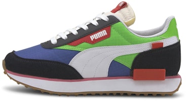 (Grade School) Puma Future Rider Play On 'Fluo Green' 372349-01 (Grade School) Puma Future Rider Play On 'Fluo Green' 372349-01