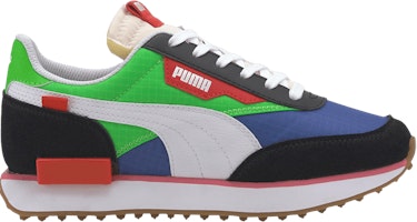 (Grade School) Puma Future Rider Play On 'Fluo Green' 372349-01 (Grade School) Puma Future Rider Play On 'Fluo Green' 372349-01