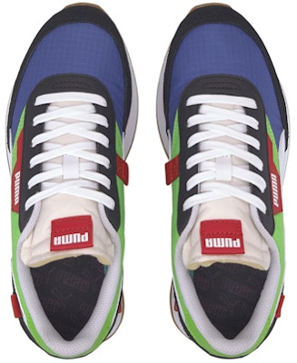 (Grade School) Puma Future Rider Play On 'Fluo Green' 372349-01 Lookbook (Grade School) Puma Future Rider Play On 'Fluo Green' 372349-01