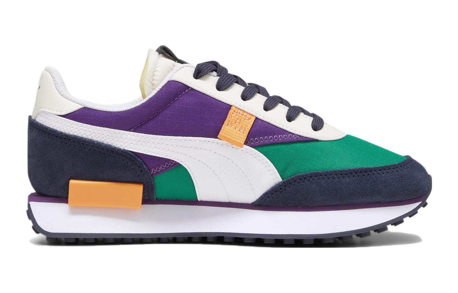 (GS) Puma Future Rider Play On Big Kid 'Archive Green Purple Pop' 圖 2
