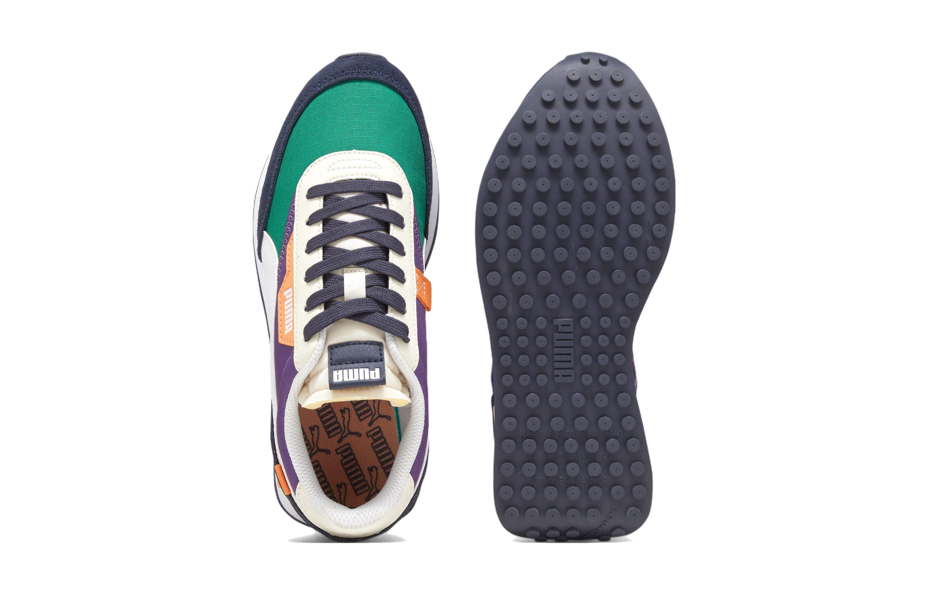 (GS) Puma Future Rider Play On Big Kid 'Archive Green Purple Pop' 圖 4