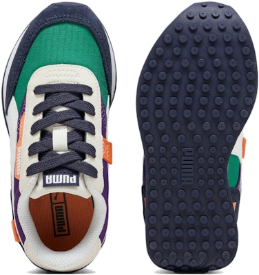 (Grade School) Puma Future Rider Play On Little Kid 'Archive Green Purple Pop' 372351-34 Lookbook (Grade School) Puma Future Rider Play On Little Kid 'Archive Green Purple Pop' 372351-34