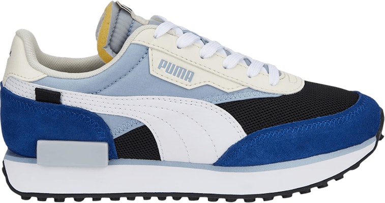 (小学生) Puma Future Rider Splash '蓝色水洗白' 381854-07 Buy (小学生) Puma Future Rider Splash '蓝色水洗白' 381854-07