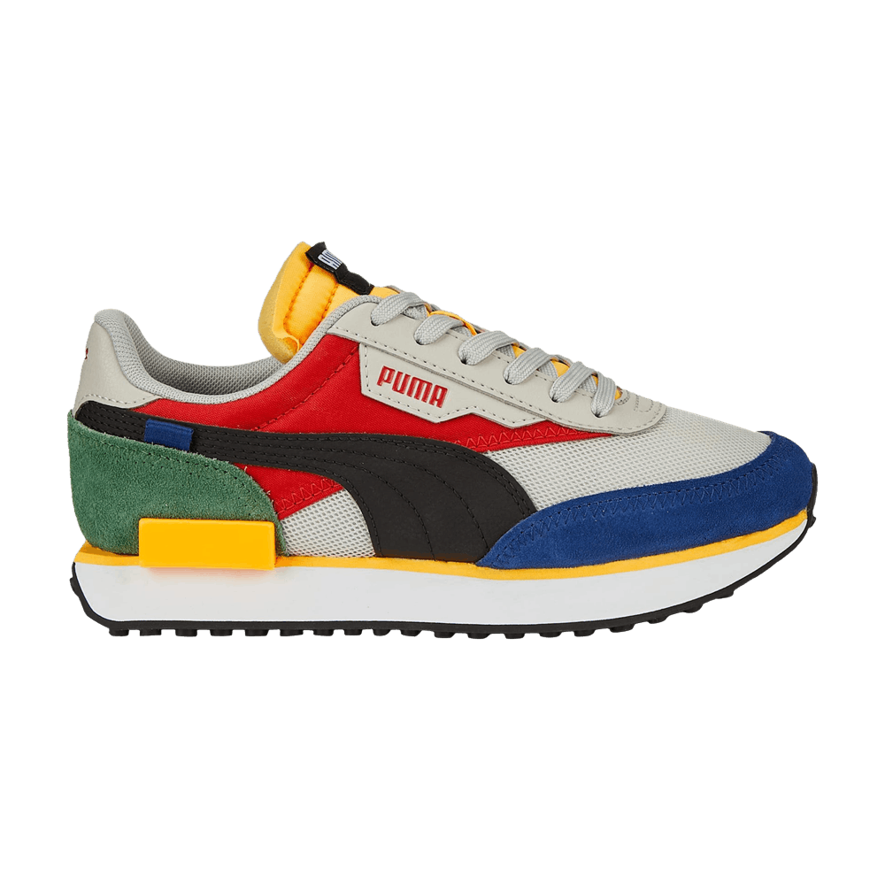 Buy (Grade School) Puma Future Rider Splash 'Burnt Red Grey Violet' 381854-06