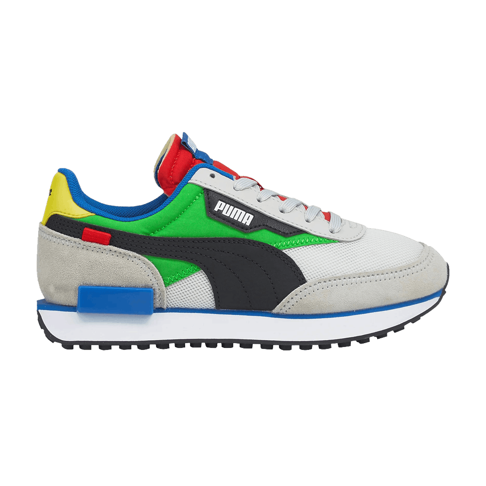Buy （小學）Puma Future Rider Splash '灰紫經典綠' 381854-05