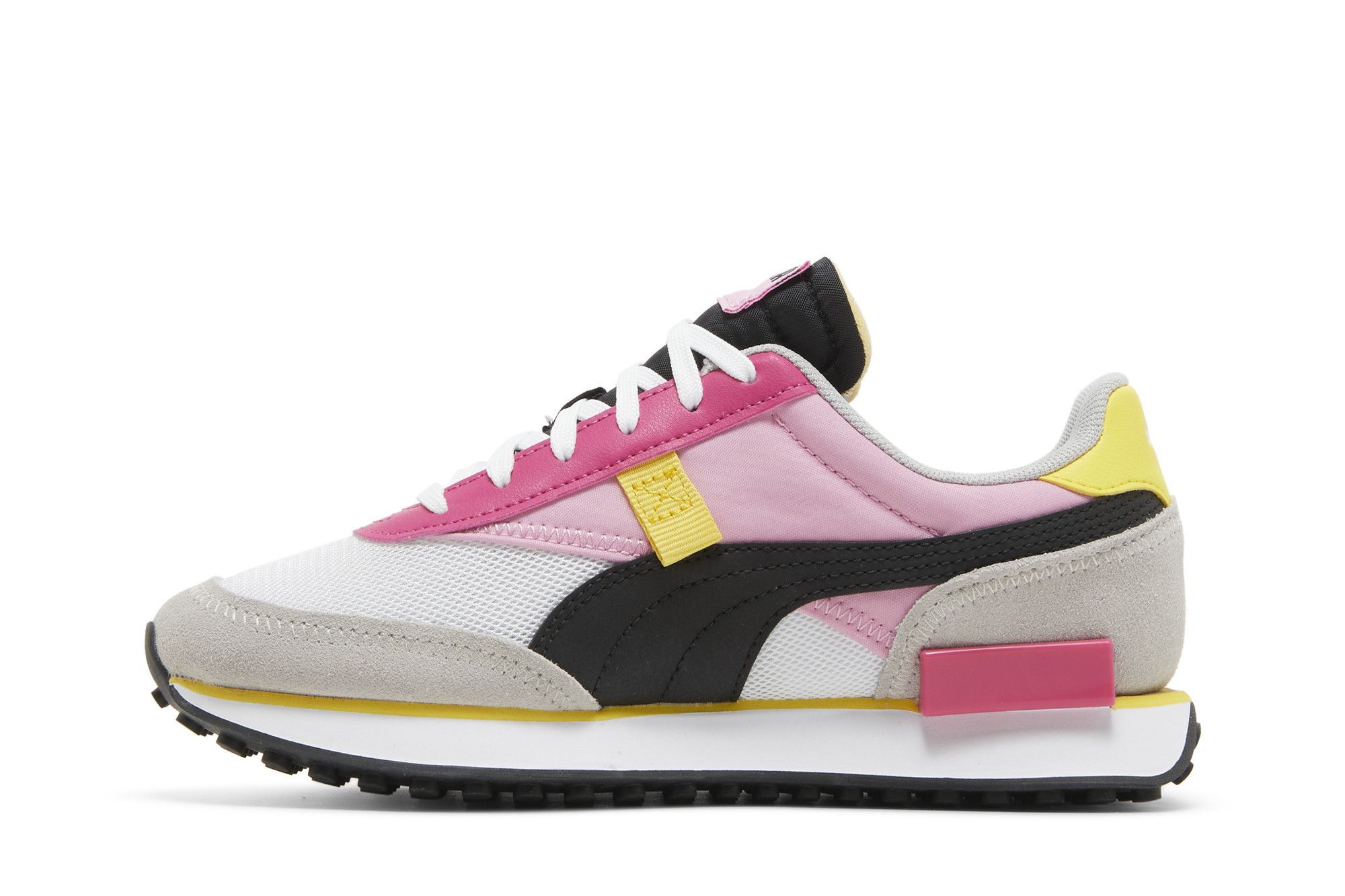 Lookbook (Grade School) Puma Future Rider Splash 'White Prism Pink' 381854-04