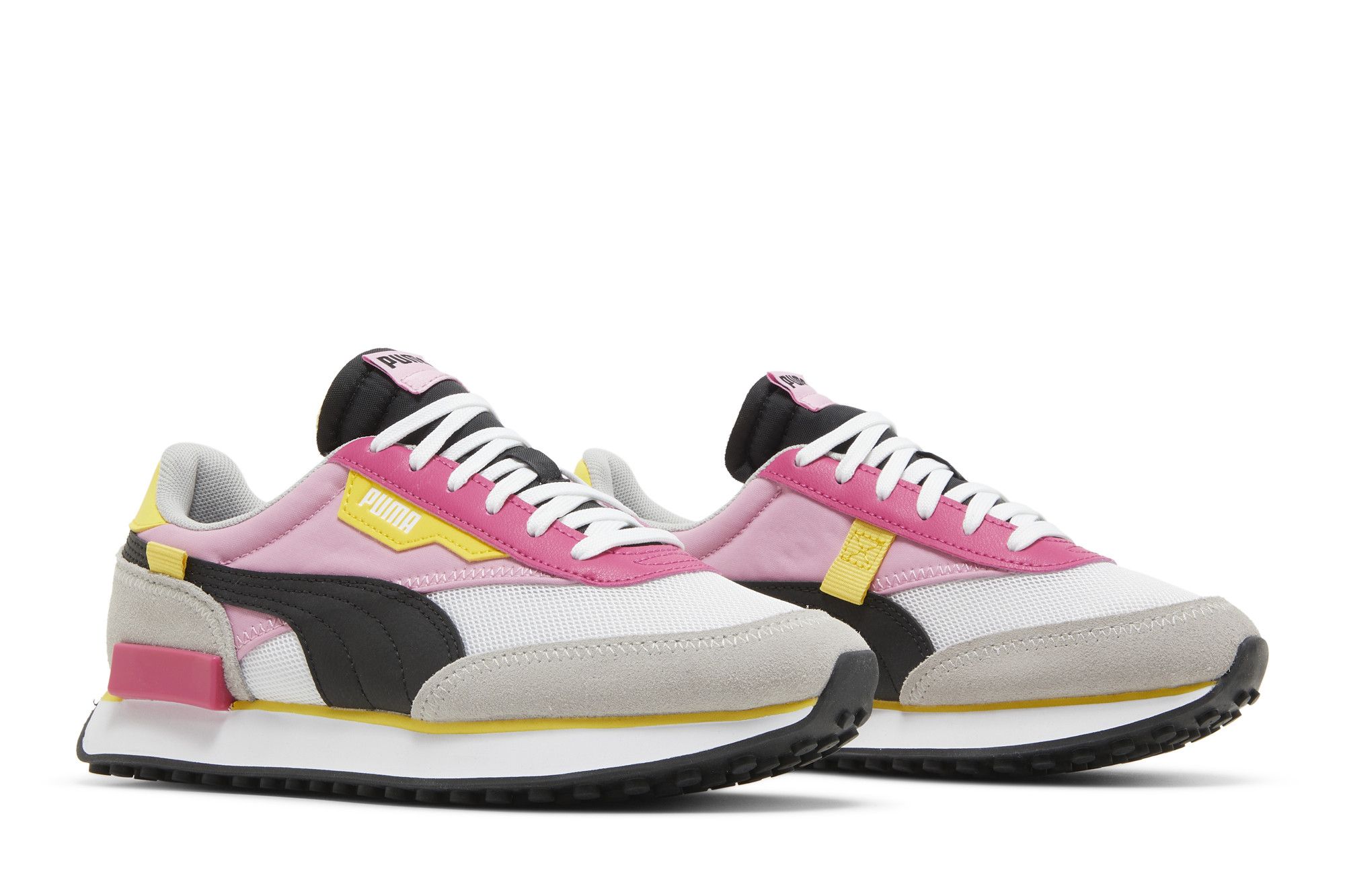 Cheap (Grade School) Puma Future Rider Splash 'White Prism Pink' 381854-04