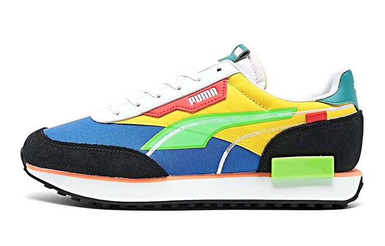 (Grade School) Puma Future Rider Twofold 'Blue Yellow' 382016-08
