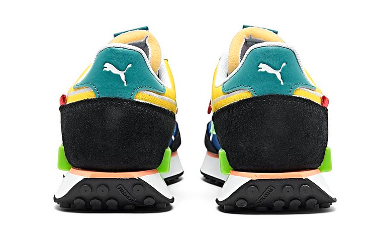 Shop Puma Future Rider Twofold ''Blu Giallo'' (Grade School). 382016-08