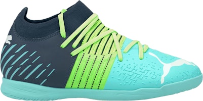 (Grade School) Puma Future Z 3.2 IT 'Green Glare Elektro Aqua' 106504-02 (Grade School) Puma Future Z 3.2 IT 'Green Glare Elektro Aqua' 106504-02