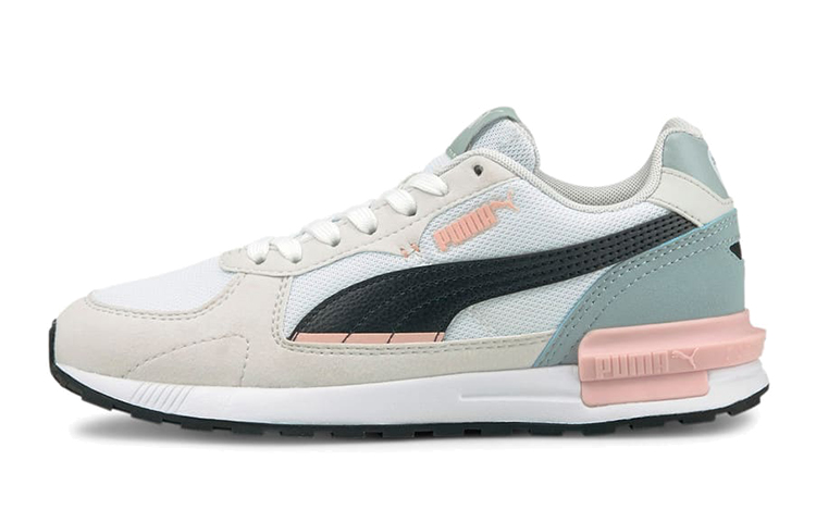 (Grade School) Puma Graviton 'White Black Blue Lotus' 381987-05