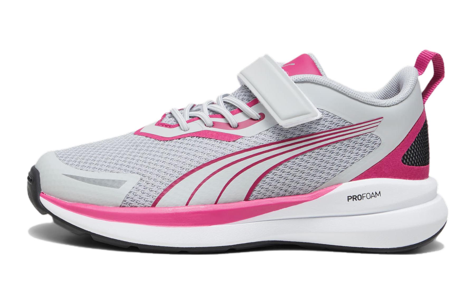 (Grade School) Puma Kruz Little Kid 'Ash Grey Pinktastic' 378879-03