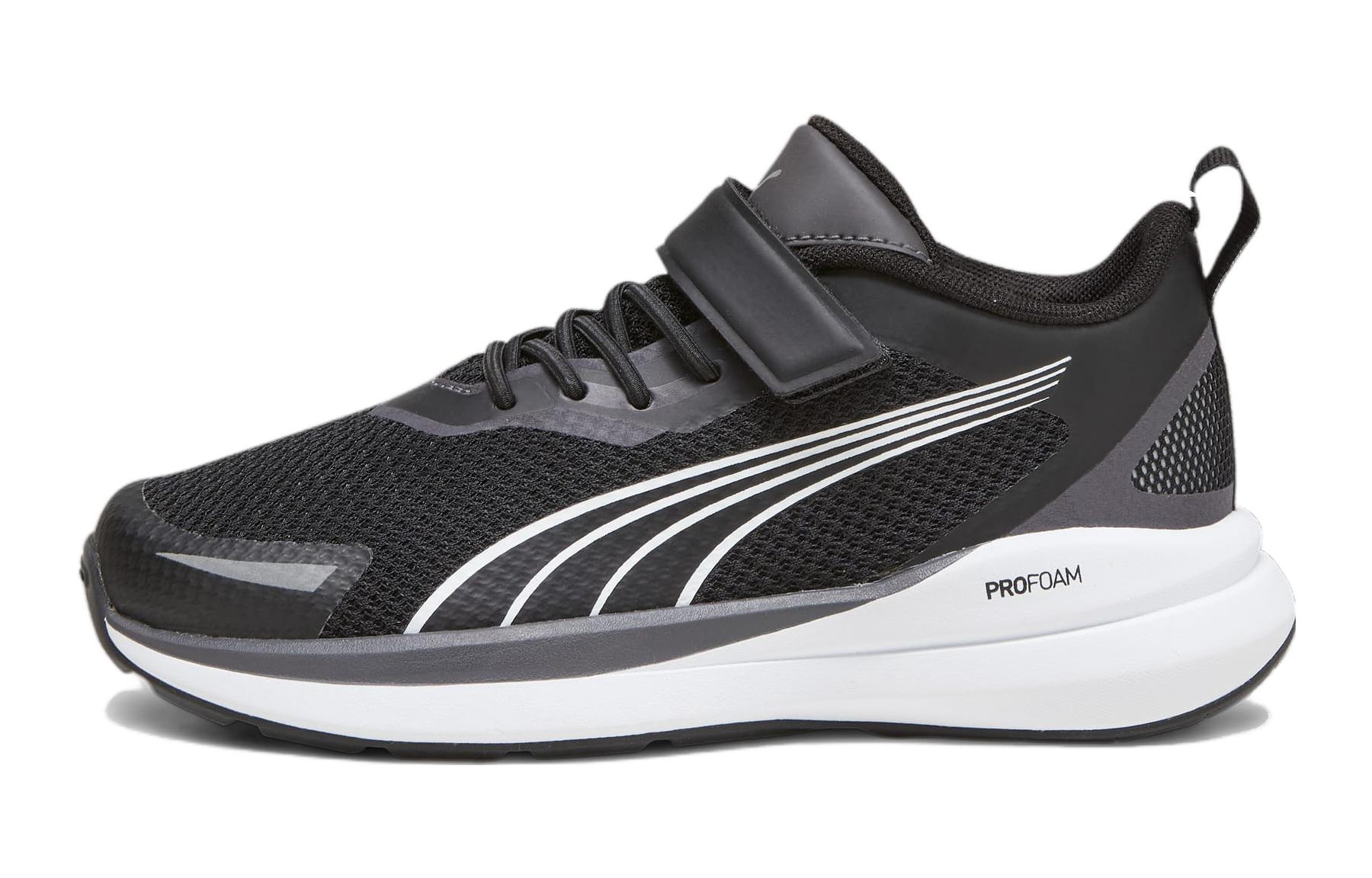 (Grade School) Puma Kruz Little Kid 'Black Silver' 378879-02