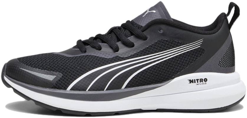 (Sekolah Dasar) Puma Kruz Nitro Anak Besar 'Hitam Perak' 378878-02 Buy (Sekolah Dasar) Puma Kruz Nitro Anak Besar 'Hitam Perak' 378878-02