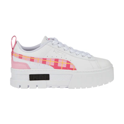 (GS) Puma Mayze '90s Prep AC 'White Prism Pink'