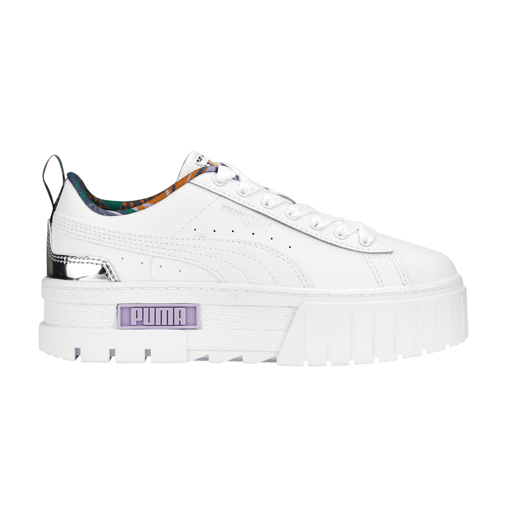 (Grade School) Puma Mayze 'Vacay Queen - White Vivid Violet' 389666-02