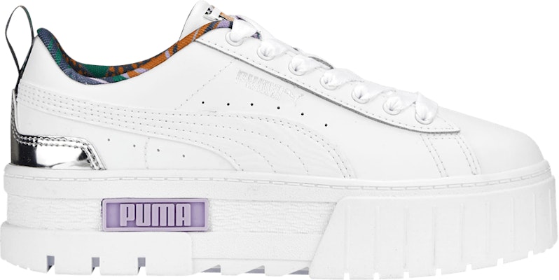 (Grade School) Puma Mayze 'Vacay Queen - White Vivid Violet' 389666-02 Buy (Grade School) Puma Mayze 'Vacay Queen - White Vivid Violet' 389666-02