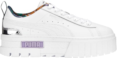 (Grade School) Puma Mayze 'Vacay Queen - White Vivid Violet' 389666-02 (Grade School) Puma Mayze 'Vacay Queen - White Vivid Violet' 389666-02