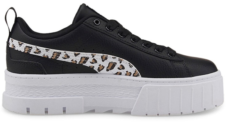 (Grade School) Puma Mayze 'Wild - Black Leopard' 385696-02 Order (Grade School) Puma Mayze 'Wild - Black Leopard' 385696-02