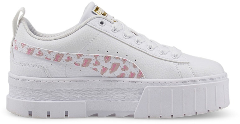 (Puma) 小童 Mayze '野性 - 白色豹纹' 385696-01 Order (Puma) 小童 Mayze '野性 - 白色豹纹' 385696-01