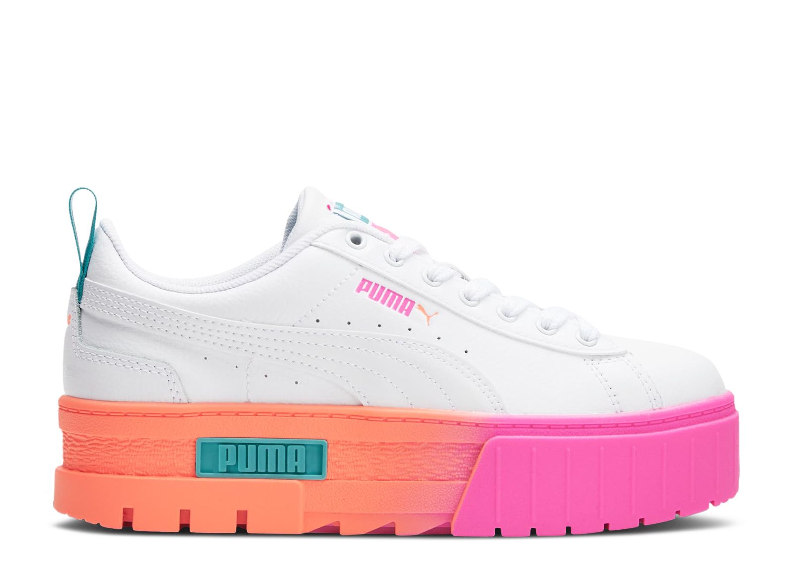 Buy (Grade School) Puma Mayze Daybreak 'White Luminous Pink' 388313-01